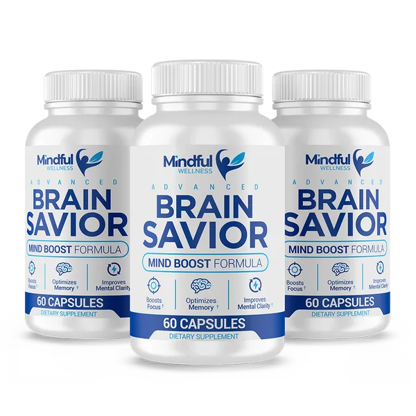 Three bottles of Brain Savior supplement – best value pack