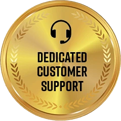 24/7 customer support seal for Brain Savior orders
