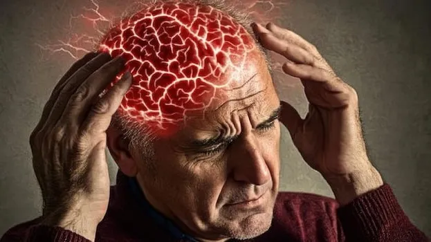 Man looking confused representing memory loss