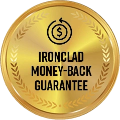 Brain Savior money‑back guarantee seal